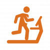 Fitness-Studio im Haus